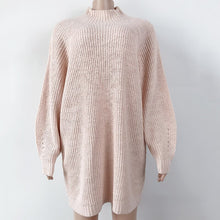 Load image into Gallery viewer, Mid Lenght Sweater Dress