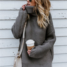 Load image into Gallery viewer, Turn up your style with this trendy sweater from our new collection. Our perfectly designed sweater will be your new go - to seasonal necessity.