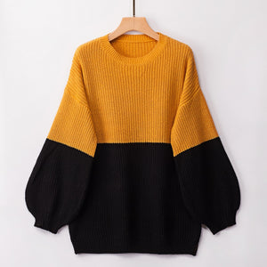 Two - Color Women's Sweater