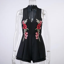 Load image into Gallery viewer, Elegant Floral Print Ladies Playsuit